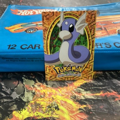 DRATINI #147 10 OF 12 POKEMON EVOLUTION TOPPS DIE CUT EMBOSSED BLUE LABEL