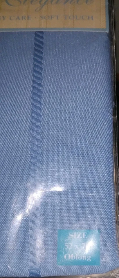 Bardwil Linens Carefree Elegance Easy Care-Soft Touch Tablecloth 52” X 70” NEW - Image 3 of 4