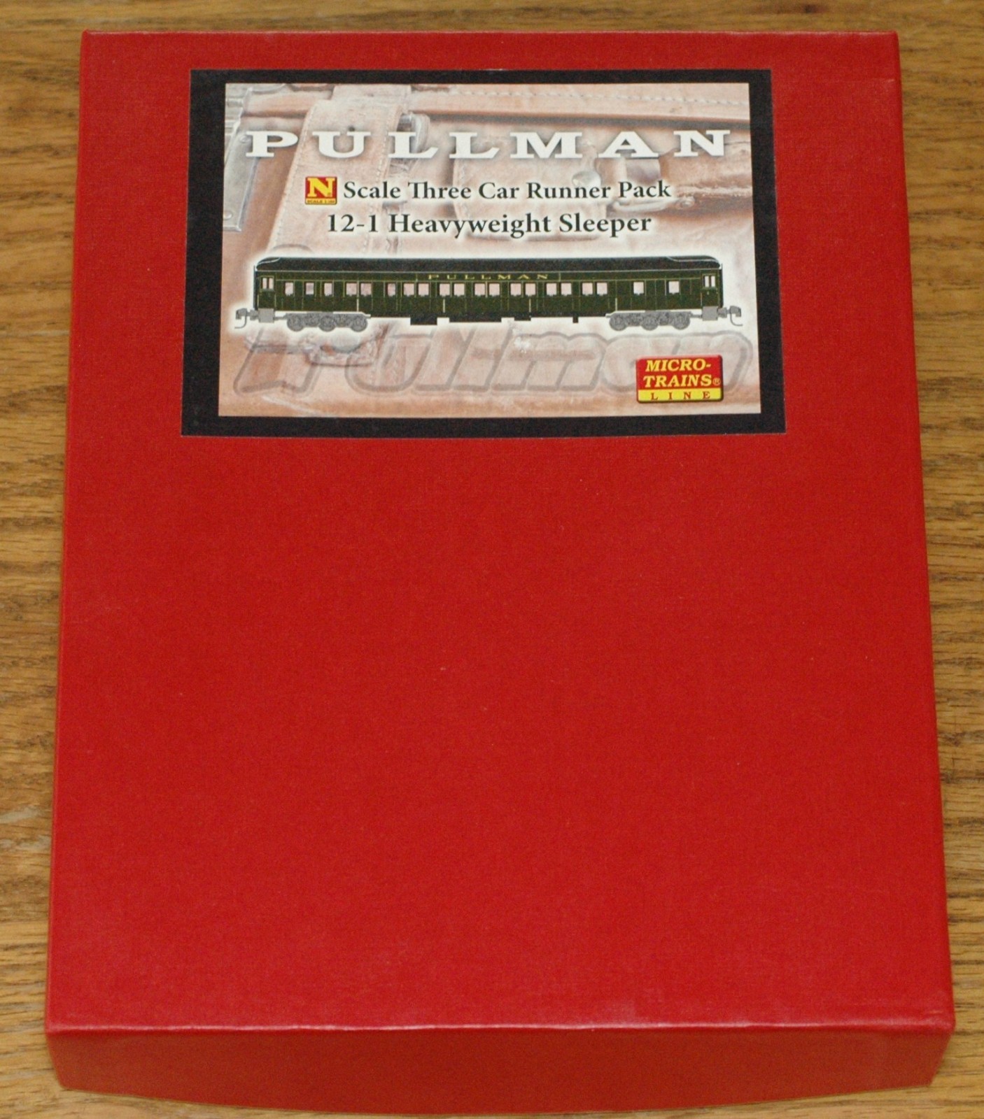 Micro Trains N Scale 3 Car Pack Pullman 12-1 Heavyweight Sleeping Cars Free Ship