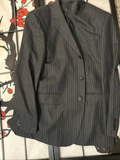 cerruti 1881 pinstripe 85 wool blazer Size A-54