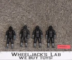 Lot of 4 Tie Fighter Pilot Star Wars ESB 1982 Kenner Vintage Action Figures