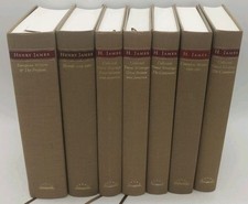 Henry James 7 Volume Set Library of America-Tan Hardcover
