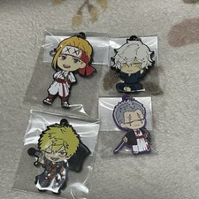 Hell's Paradise Jigokuraku Rubber Strap Mascot Set of 4 Gabimaru Shion Chobei