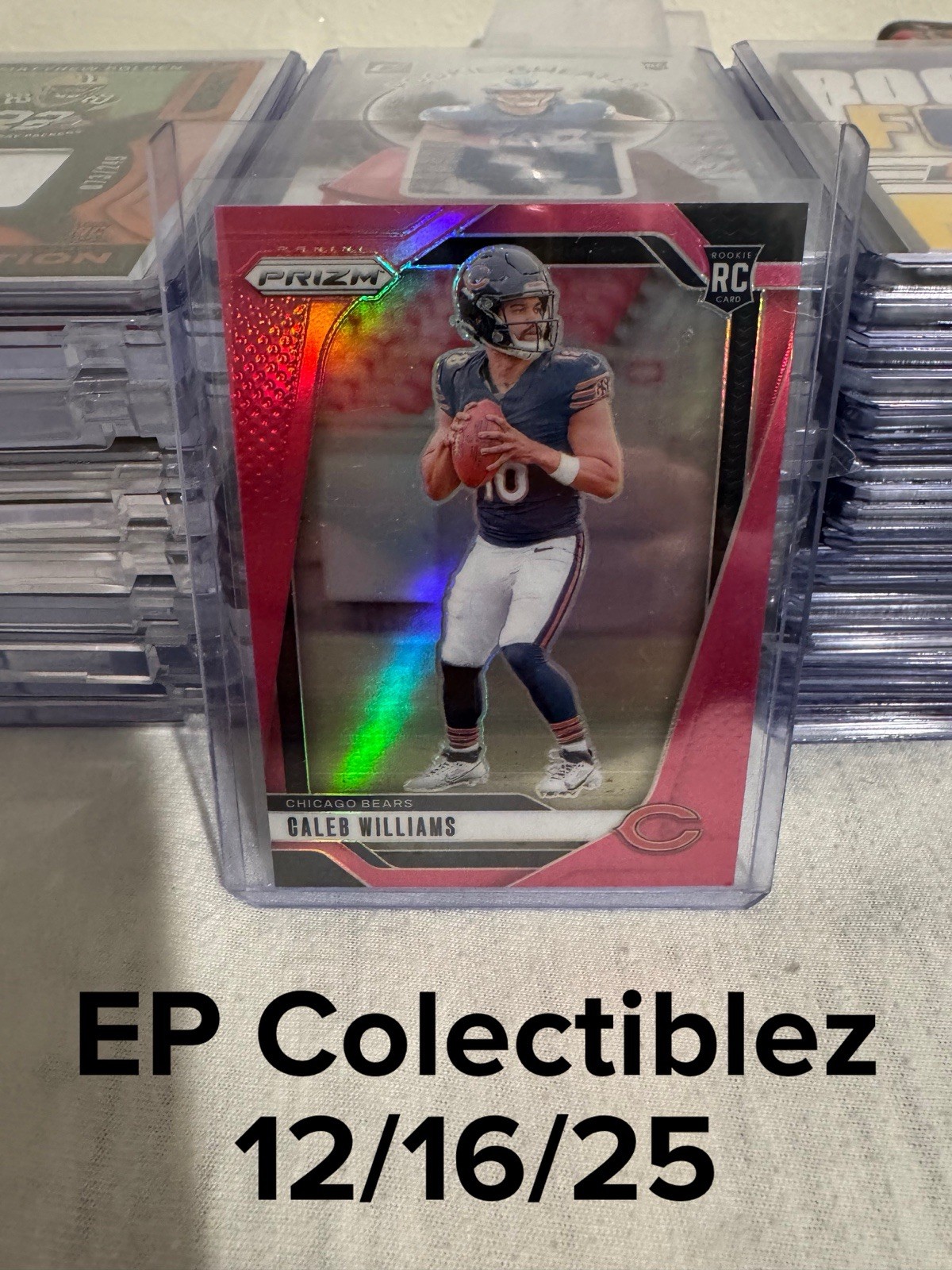 2024 Panini Prizm - Rookies Caleb Williams #301 Pink Prizm (RC)