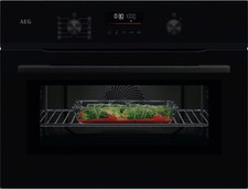 AEG NKK6N50PB Combination Microwave and Oven in Black GRADE A