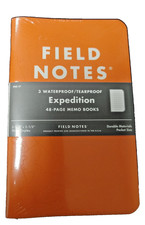 Field Notes Expedition Edition 3 Pack  Waterproof Memo New Sealed  Free Shipping