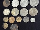 Vintage Mexico & Colombia Coin Lot Rainbow Toned 1944 Mexico 20 Centavos — photo 10