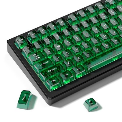 dagaladoo Clear keycaps Set,Translucent Keyboard keycaps,Jelly Key caps