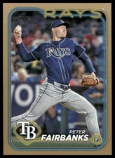 2024 Topps Update #US321 Peter Fairbanks Gold #/2024