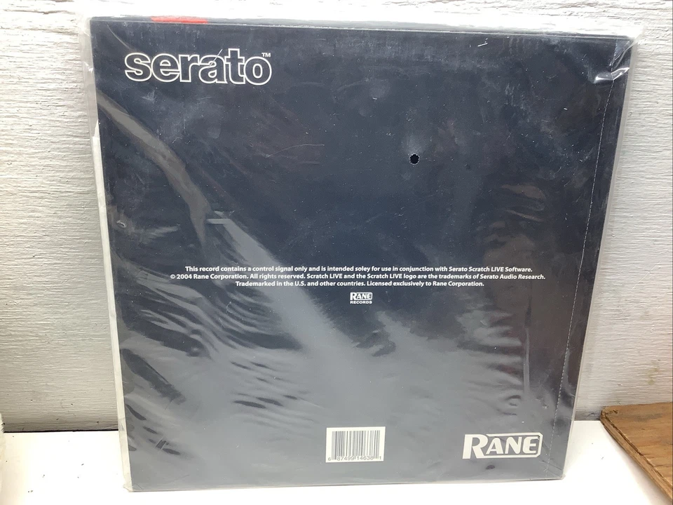 Serato - Scratch Live Control Record 12“ Schwarz Vinyl Second Edition LP New - Image 2 of 2
