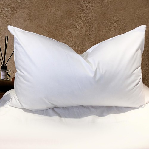 Goose Down Feather Pillows, Pillows Queen Size - Hotel Bed Pillows for Sleepi...