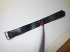 Vintage Barbie Doll Wide Vinyl Black Belt Nice
