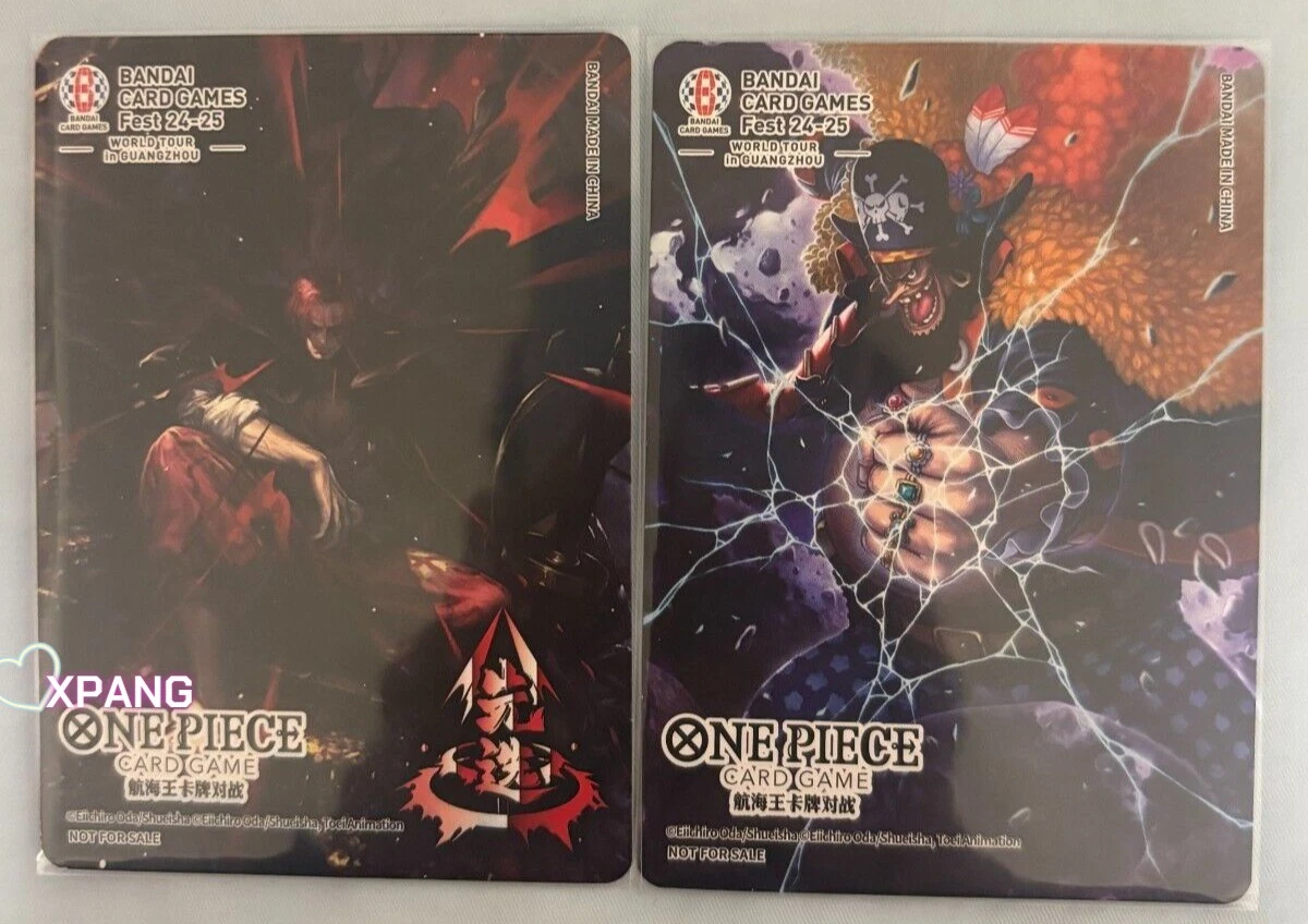 Chinese-One Piece Card Attack the instruction card BANDAI CARD GAMES Fest 24-25