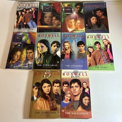 ROSWELL HIGH Complete Series Paperback Books # 1 - 10 OOP Rare