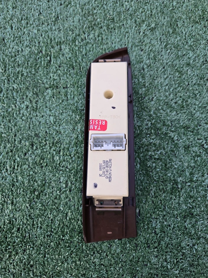 Interruptor de ventana principal eléctrico Honda Passport Isuzu Rodeo 98-04 grano de madera OEM Foto 3 de 4