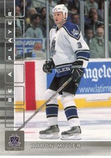 Aaron Miller 2001-02 Be a Player Memorabilia #39 Los Angeles Kings