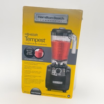 Hamilton Beach HBH650R Tempest 64 oz. Capacity Variable Speed Bar Blender - 120v