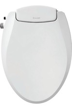 Brondell Bidet Toilet Seat, Non-Electric Swash Ecoseat, Elongated White S101-EW