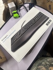 Kensington Pro Fit Ergo Wired Keyboard Black K75400US