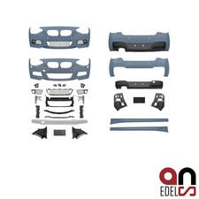 Sport Bodykit Umbau 5-Türer + 2-Rohr passt für BMW 1er F20 ab11-15 auch M-Paket