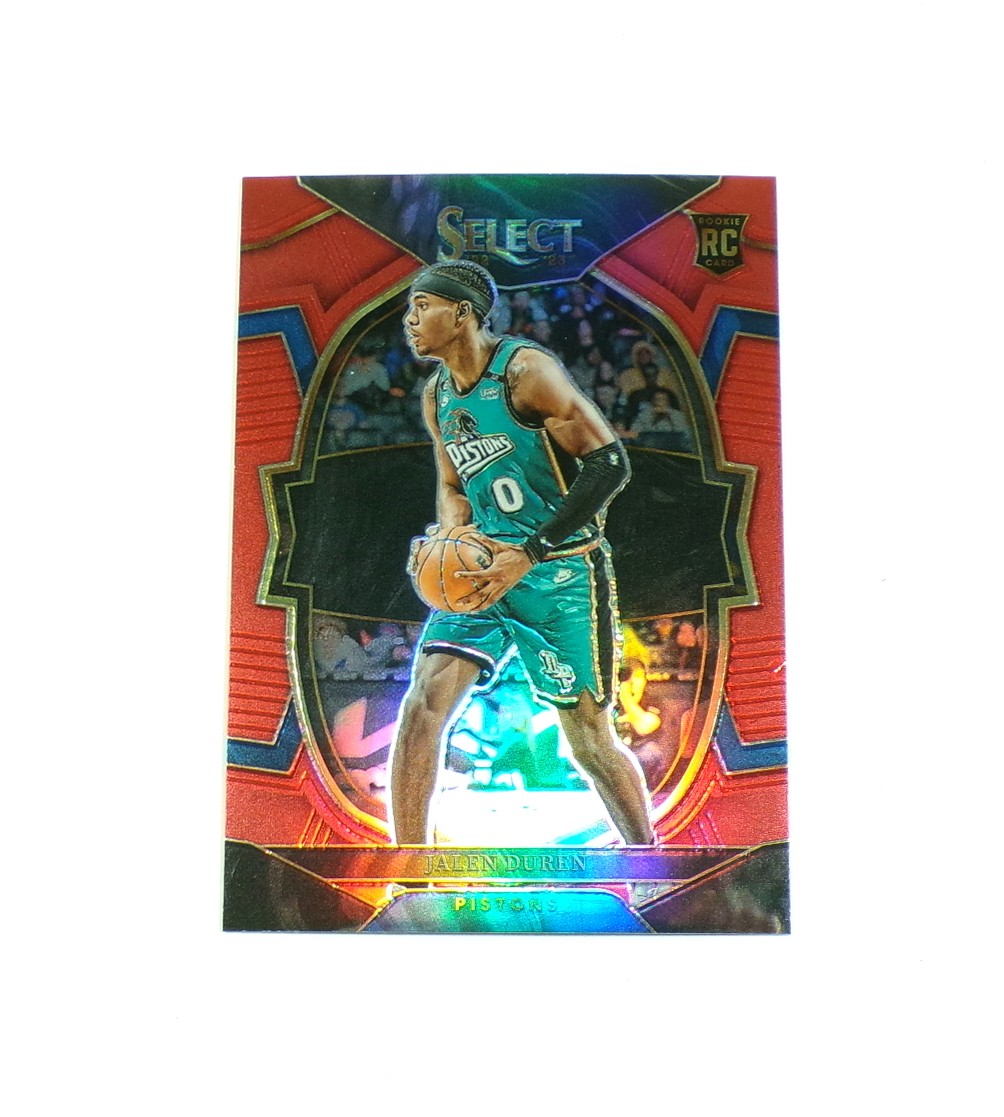 2022-23 Select Red Prizm Jalen Duren RC #98 Concourse #'d /199