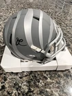 Ja'Marr Chase Cincinnati Bengals Signed Autographed Mini Helmet JSA coa