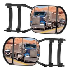 Towing Mirror With 360 Degrees Rotation Stable Clamp On Tow Mirrors Anti