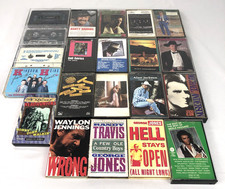 Lot Of 21 Vintage Country Music Cassette Tapes Various Straight, Travis, Jones