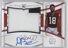 2022 National Treasures 2023 Panini Update 68/99 David Bell #RMS-DBE Auto 1i3m