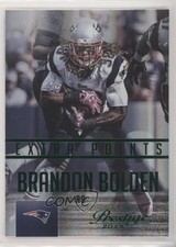 2015 Panini Prestige Extra Points Green Brandon Bolden #4 5ta