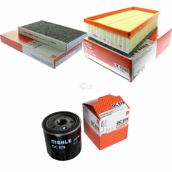 Mahle / Knecht ÖLfilter OC 978 Innenraumfilter LAK 684 Luftfilter LX 1748-image