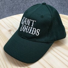 Port Authority Giant Squids Baseball Cap Hat Green Mens OS Mesh Curved Brim