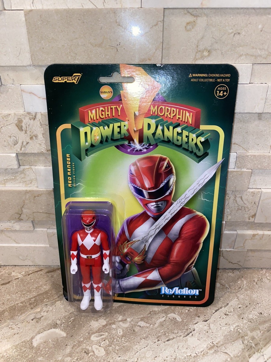 Super7 Power Rangers Reaction 3.75