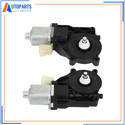 2pcs Rear Right Front Right For 2010-2011 Chevrolet Equinox Power Window Motor