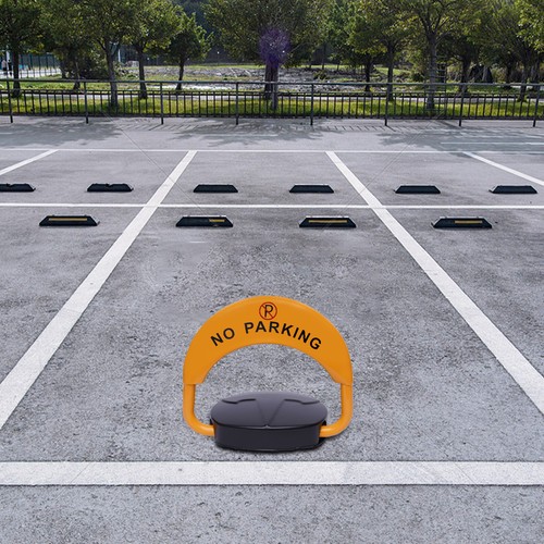 Automatic Parking Lock Car Park Driveway Guard Space Barrier Lock w/ 2 Remote - Picture 7 of 12