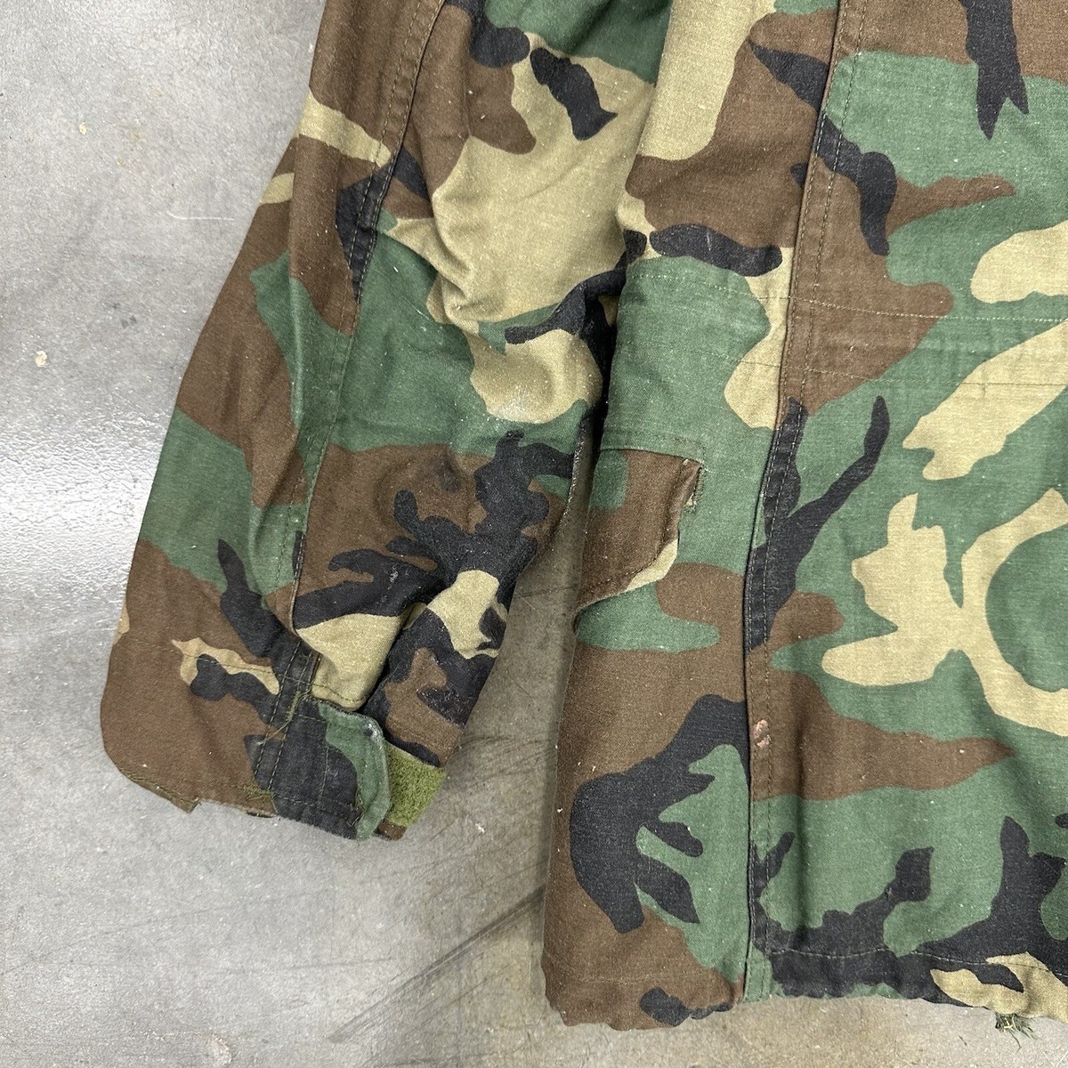 ジャケット・アウター 90s usa alpha m-65 field jacket scovill 90s Alpha Industries M65 Field Jacket Distressed scovill zip