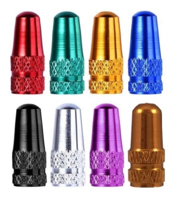 ''CRANK CANDY'' PRESTA Farbe UPGRADE CNC gefräste Legierung eloxiert Ventil Staubkappen