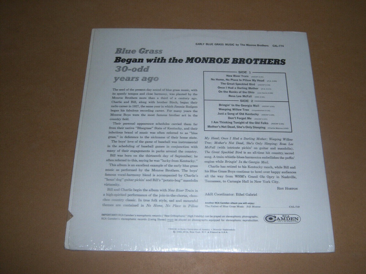 洋楽 Monroe Bill Monroe & Monroe Brothers - Essential 25 Hits - 71+ Mins