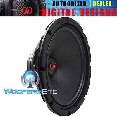 DIGITAL DESIGNS DD AUDIO VO-MN308-S4 8" PRO AUDIO MIDRANGE 200W RMS SUPERCHARGED NEO SPEAKER NEW