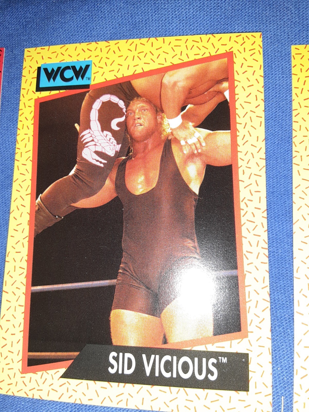 1991 Impel WCW - #26 Sid Vicious (RC) ROOKIE WRESTLING