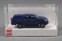 Busch 53705 H0,1:87 Nissan Navara/Hardtop, Blau, Bj 2015 - Neuheit 2024!