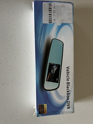 Vehicle Blackbox DVR Rearview Mirror with Backup Camera