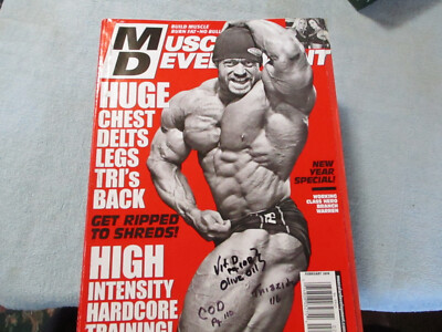 Muscle Development Bodybuilding Magazine Feb 2010 Vol 47 No 2 Branch Warren