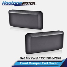 Front Bumper Guards Inserts Pads End Caps Cover Trim Fit For Ford F150 2018-2020 Front Bumper Guards Inserts Pads End Caps Cover Trim Fit For Ford F150 2018-2020