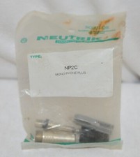 Neutrik NP2C Mono Phone Plug Quarter Inch Male 2 Pole 18AWG