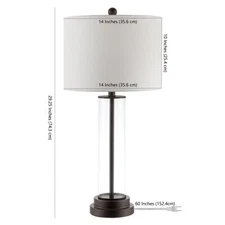 Safavieh CASSIAN GLASS TABLE LAMP, Reduced Price 2172716680 TBL4253B