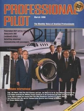 Professional Pilot (Mar 1996) (Williams International, HUD, APALS, Windshear) 