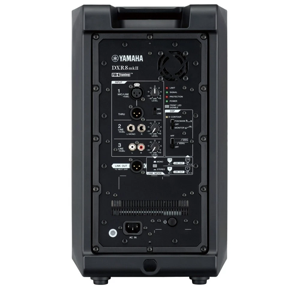 YAMAHA DXR8 MKII Lightweight 2200w Total Active PA Speaker System Pair - Image 3 of 4