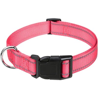 Personalized Dog Collar,Custom Embroidered Dog Collar With Pet's Name and Phone