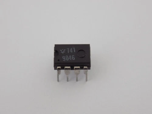 10 pcs 741 (BG) eq LM741 uA741 under SGS-THOMSON license NOS Single Op Amp